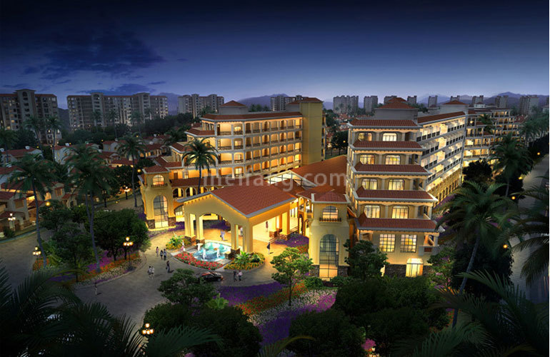 首创森林湖酒店效果图