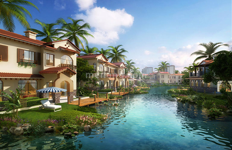 首创森林湖水系效果图