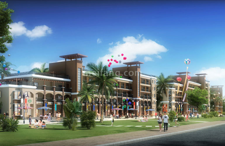 首创森林湖效果图