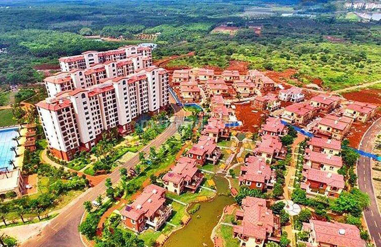 首创森林湖鸟瞰实景