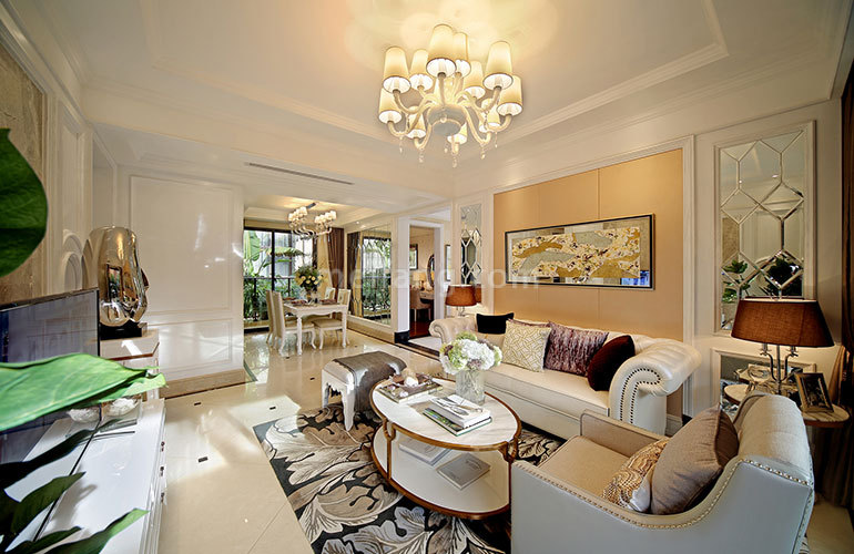 大都金沙湾客厅