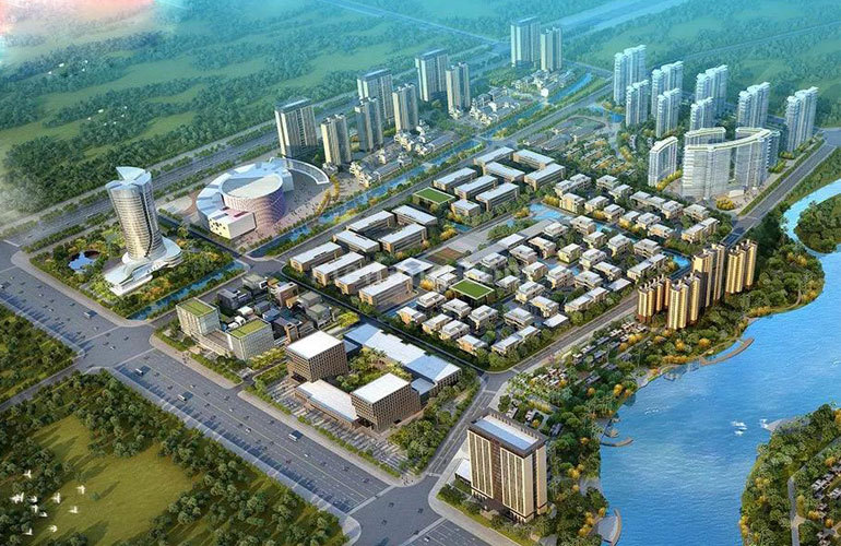 中电北海大都会鸟瞰图