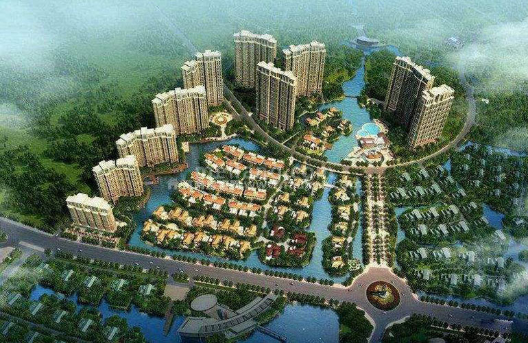 天隆三千海鸟瞰图