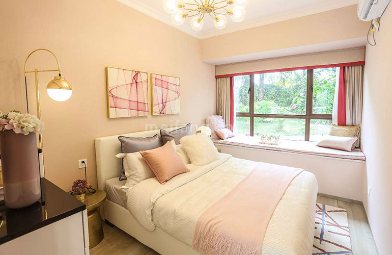 首创禧悦湾样板间：卧室