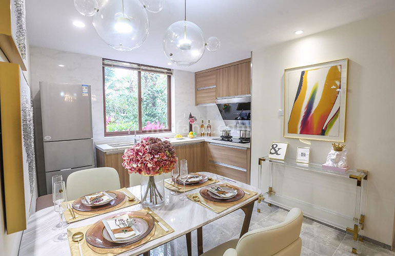 首创禧悦湾样板间：餐厅