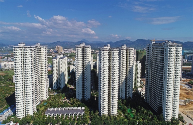 保利崖州湾实景图