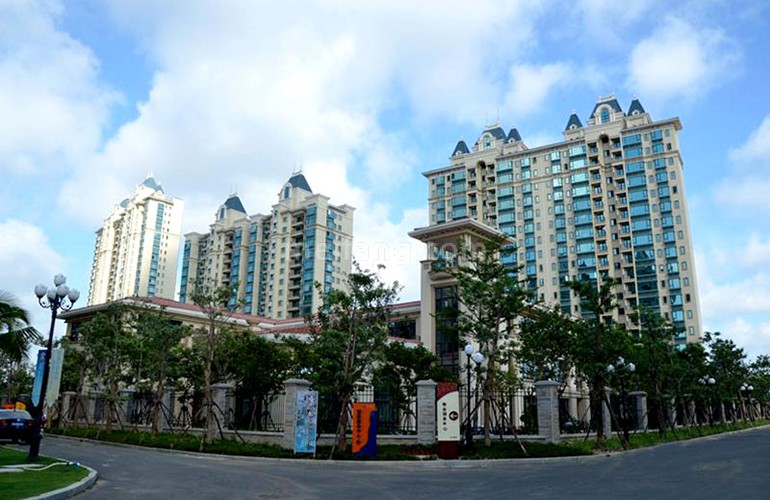 恒大金碧天下实景图