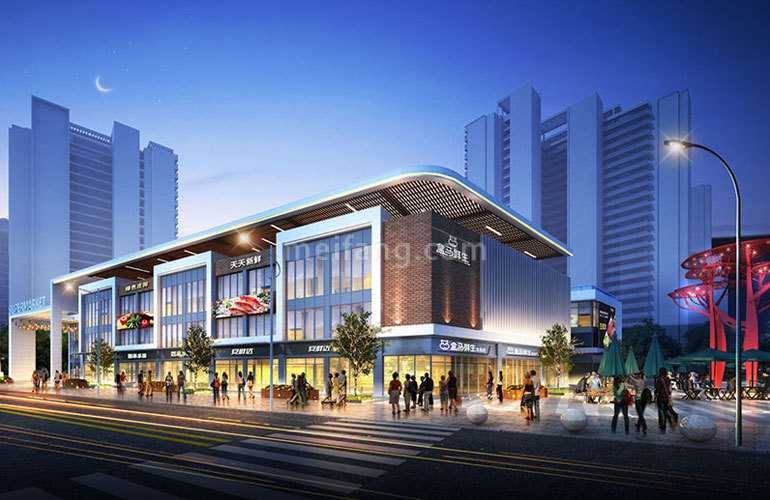 彰泰春江海岸效果图