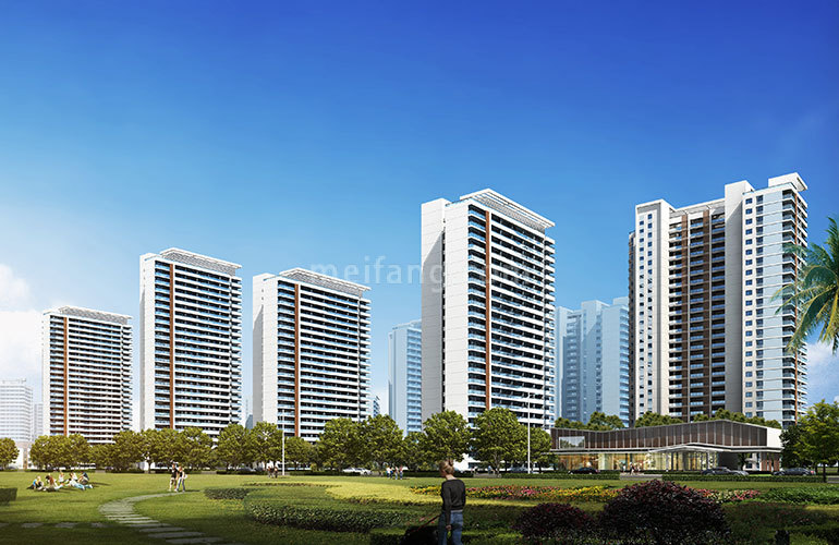 彰泰春江海岸效果图