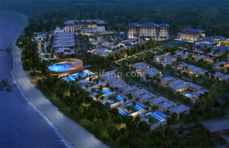 远东香水湾1号鸟瞰图