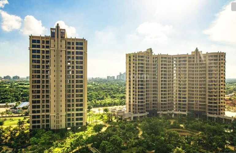 观澜湖中央公园区实景图