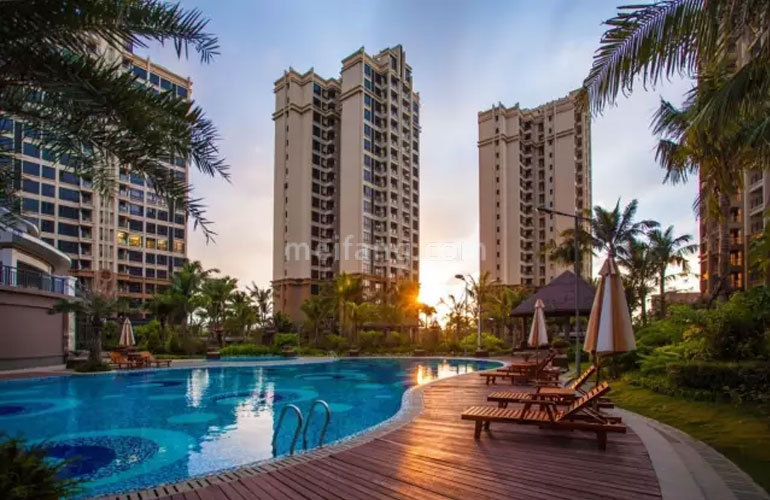 观澜湖中央公园区实景图