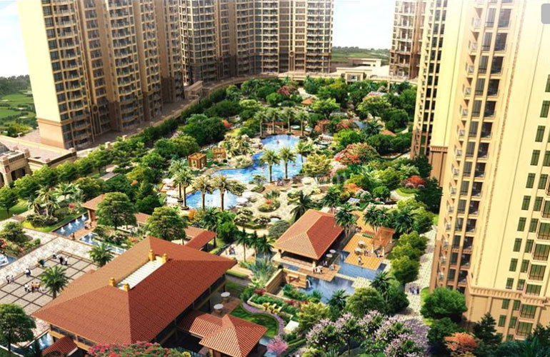 观澜湖中央公园区效果图