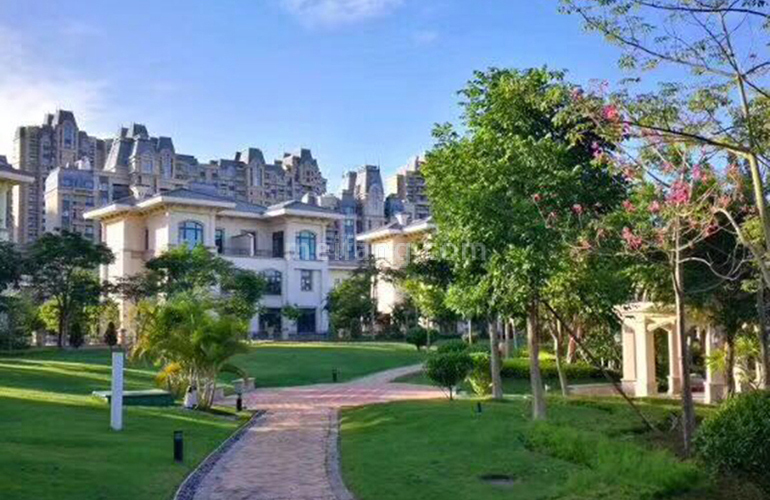 恒大金碧天下实景图