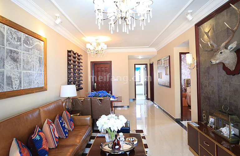 恒大金碧天下客厅