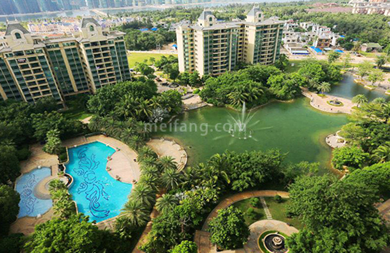 恒大金碧天下实景图