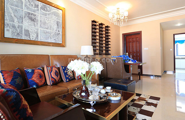 恒大金碧天下客厅