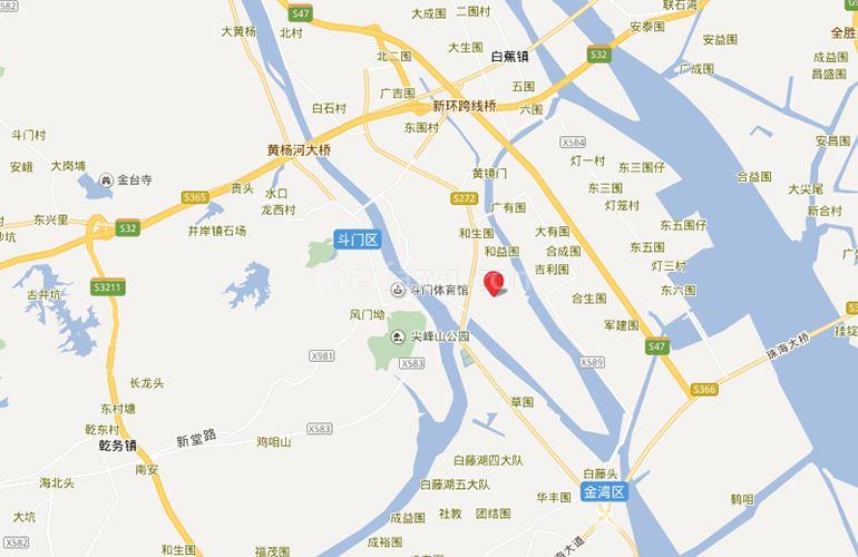 华发峰尚区位图