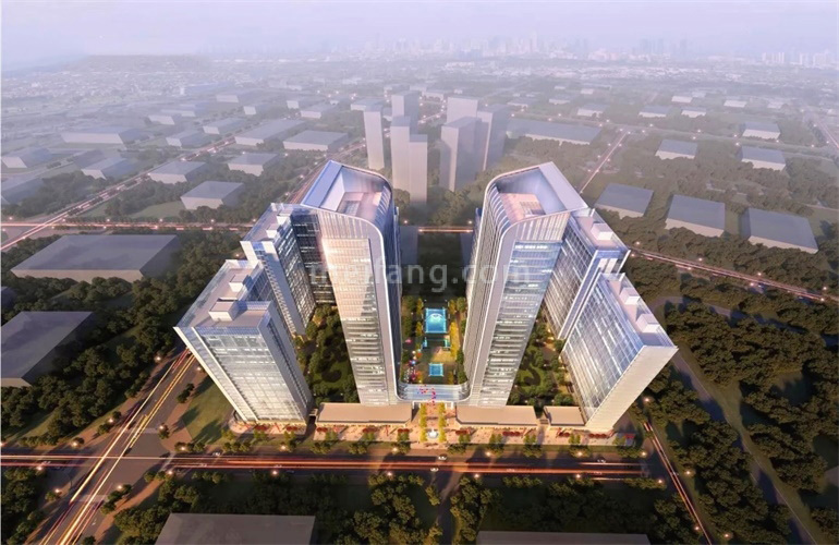 龙光玖龙汇鸟瞰图