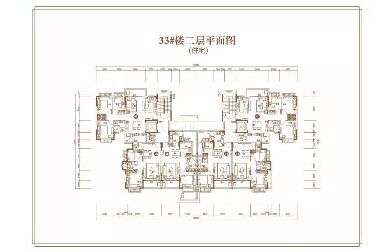 恒大御湖庄园楼层平面图