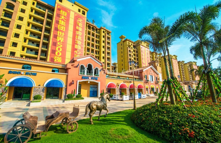 恒大御湖庄园实景图