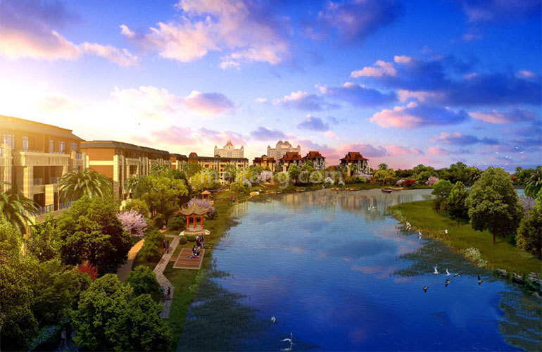 恒大御湖庄园效果图