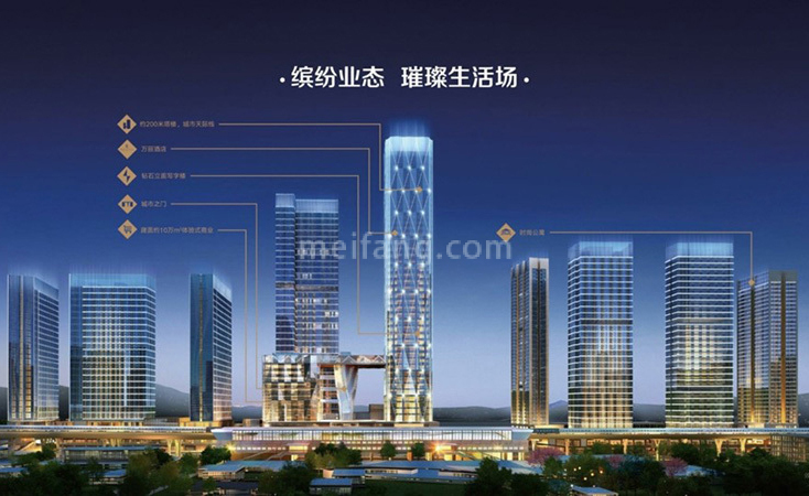 龙光玖钻效果