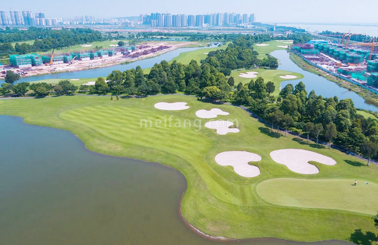 九洲保利天和镜湖实景图