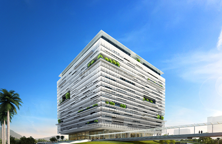 保利国际中心效果图