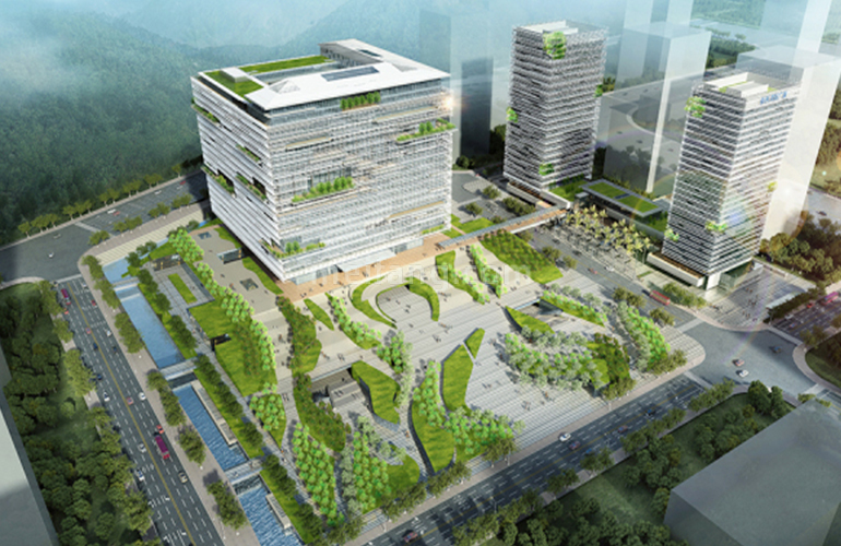 保利国际中心效果图