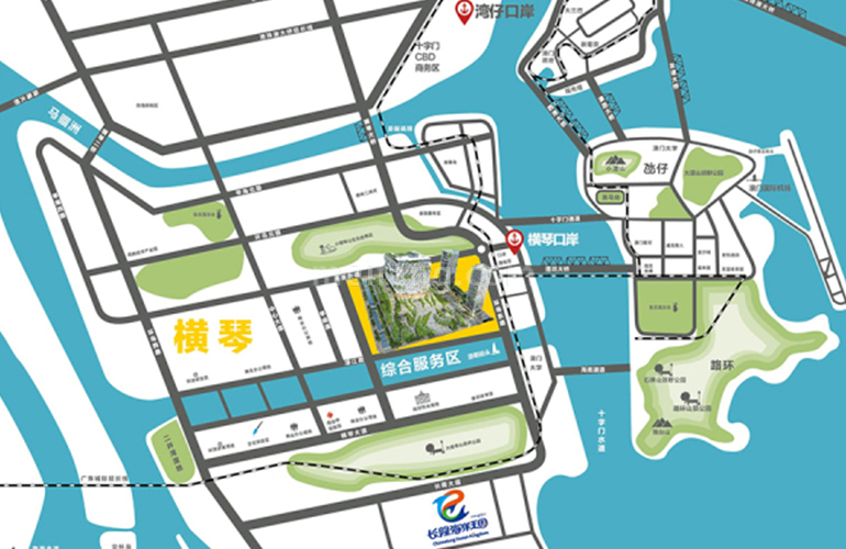 保利国际中心区位图