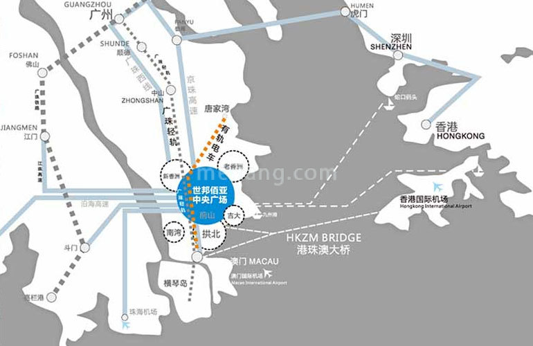 世邦佰亚燕都区位图