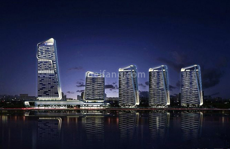 仁恒滨海中心效果图