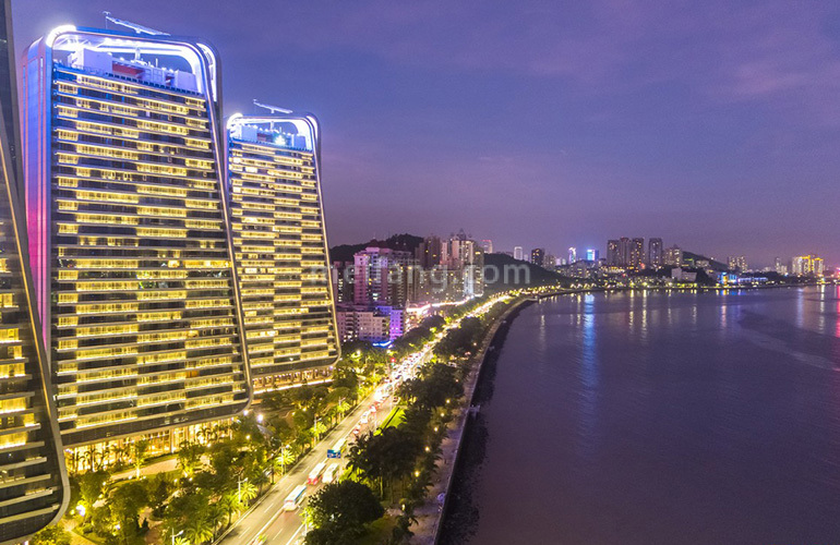 仁恒滨海中心实景图