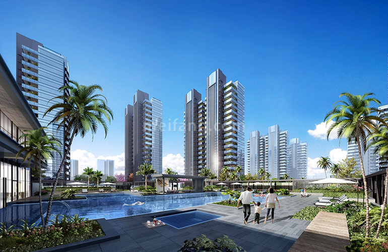 崇峰壹号院效果图