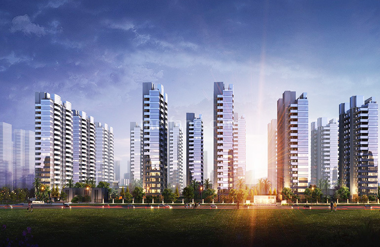 崇峰壹号院效果图