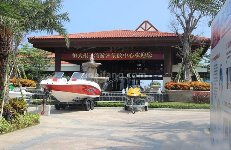 恒大棋子湾实景图