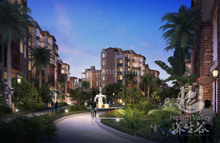 爱克养生谷效果图