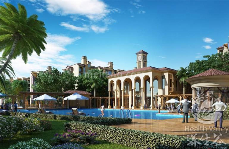 爱克养生谷效果图