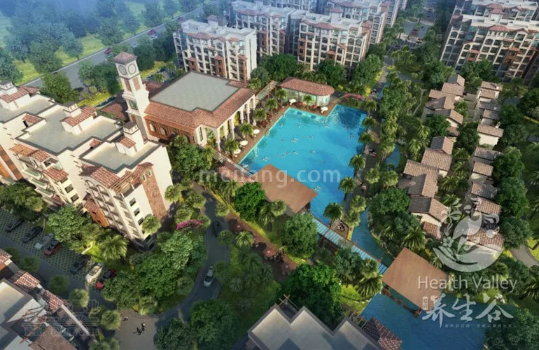 爱克养生谷效果图