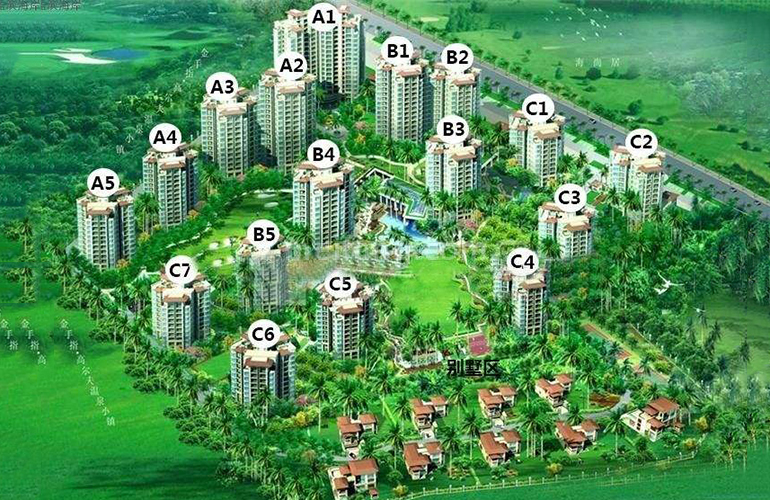 盈滨海岸效果图