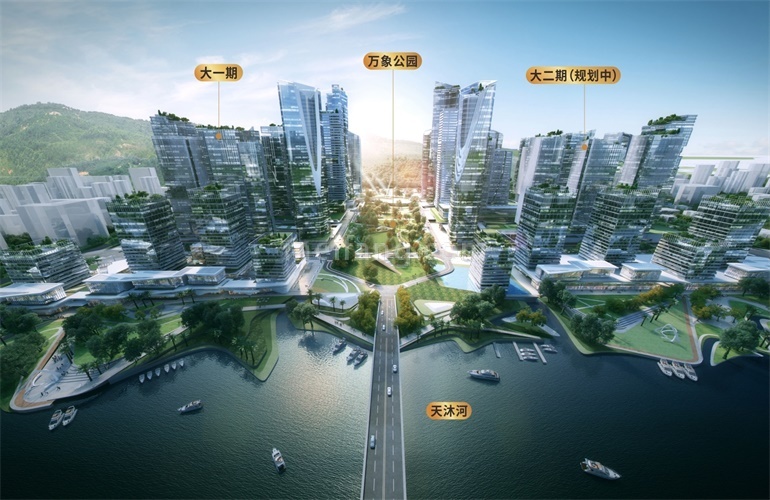 华润万象世界地块分布图