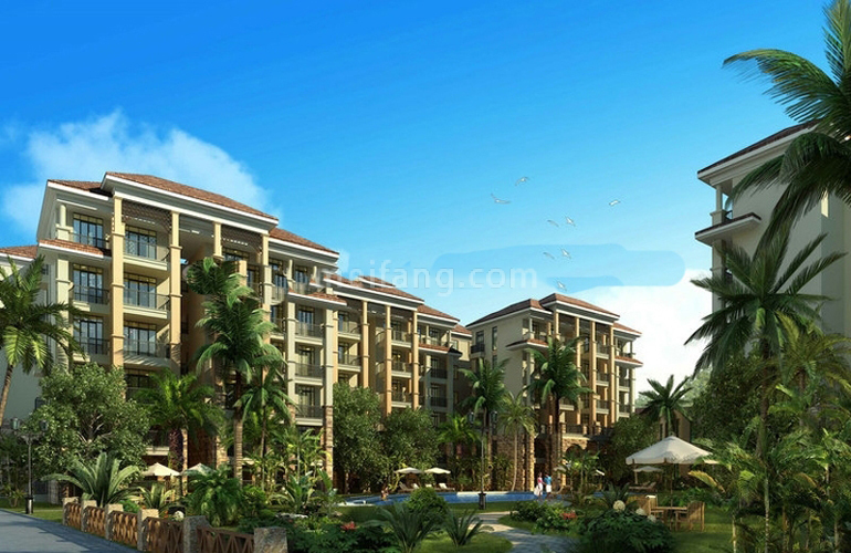 希望木棉湖养生度假区效果图