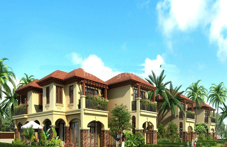 希望木棉湖养生度假区效果图