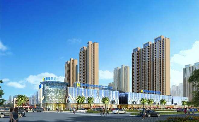 桂林汇金万象新城建面88-136㎡高层俯瞰漓江住宅在售,均价5200元/㎡