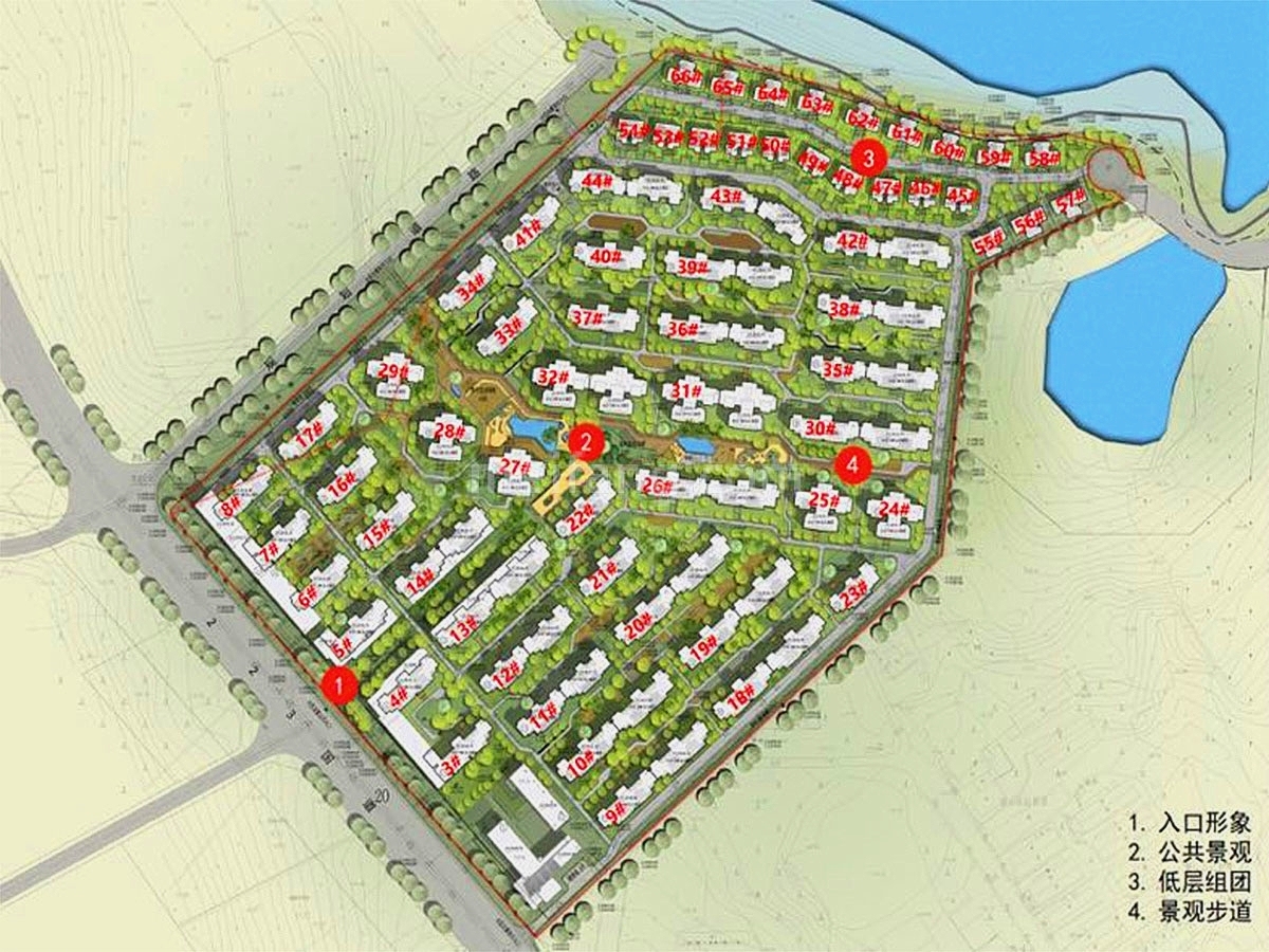 融创无忌海平面分布图