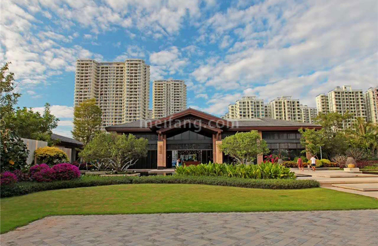 保利崖州湾实景图