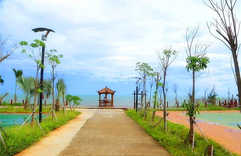 保利崖州湾实景图