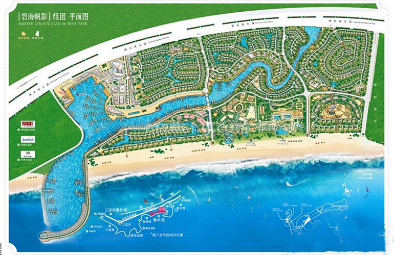 雅居乐清水湾蔚蓝小院规划图