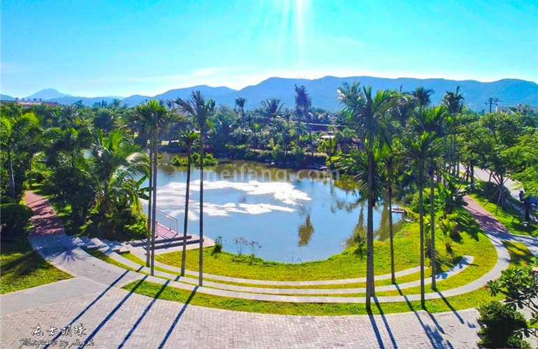 保利崖州湾实景图